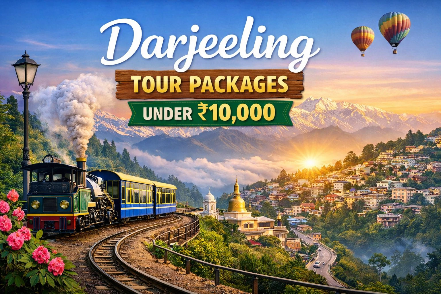 Darjeeling Tour Packages Under ₹10,000 – Complete Budget Travel Guide