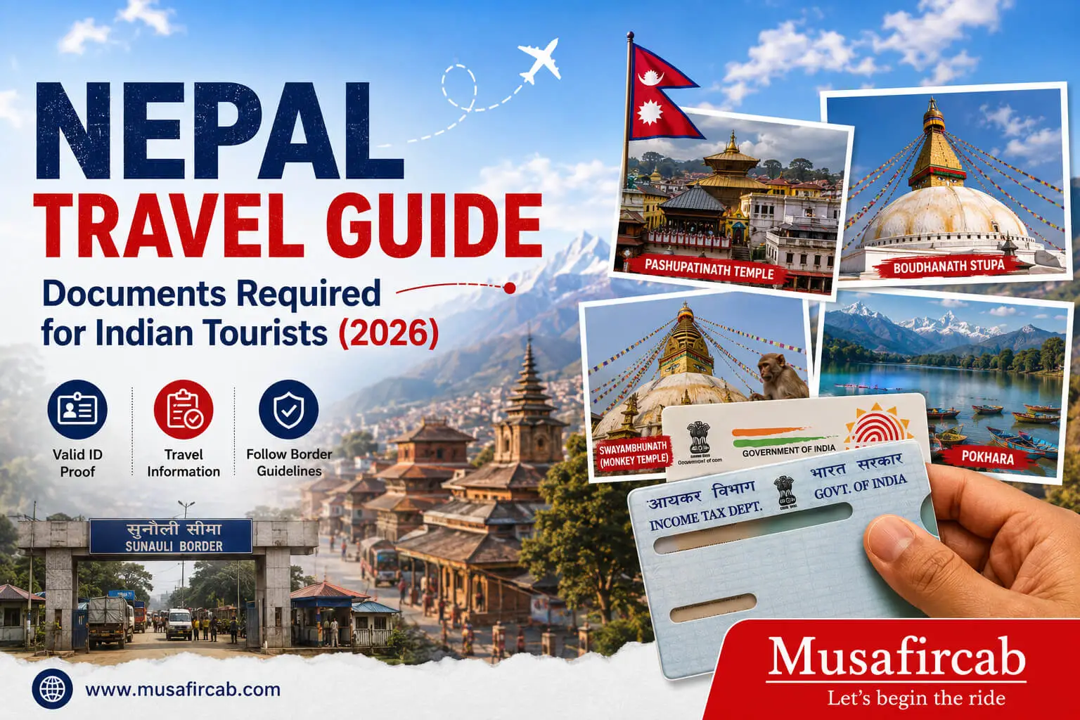 Documents Required for Nepal Travel for Indian Tourists (2026 Guide)