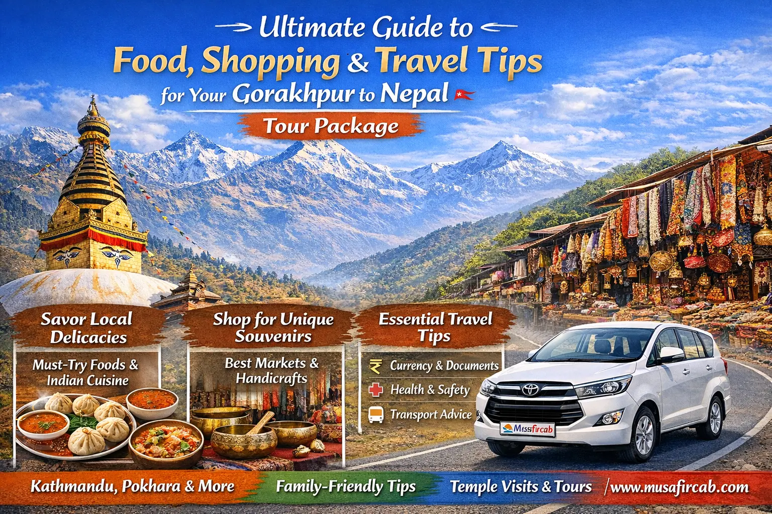 Ultimate Guide to Food, Shopping, and Travel Tips for Your Nepal Tour Package